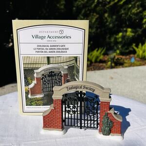 DEPTARTMENT 56 DICKENS "ZOOLOGICAL GARDEN'S GATE" 6011451